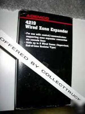 New 1 ademco honeywell 4219 wired zone expander vista 