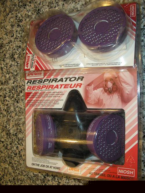 New brand degil respirator plus two additional filters
