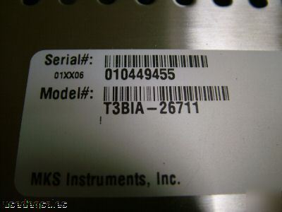 Mks instruments exhaust throttle valve T3BIA-26711