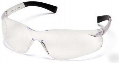 New 12 pyramex ztek clear impact rated safety glasses