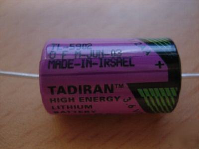 New 30 tadiran high energy lithium battery 3.6V 1/2 aa 