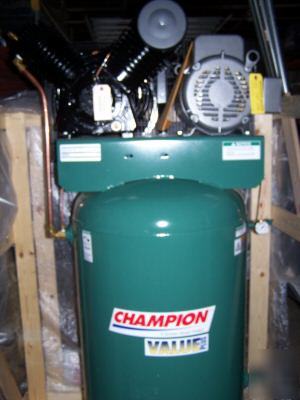 New 5-hp champion 5V 80E air compressor