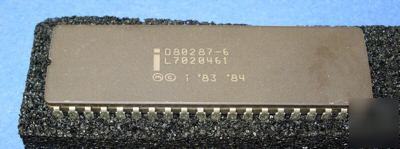 New D80287-8 vintage coprocessor collectible 80287-8
