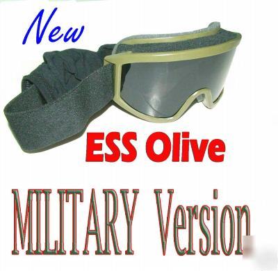 New goggles ess goggles olive military ver brand new