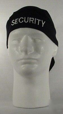 New security motorcycle durags (black) brand 
