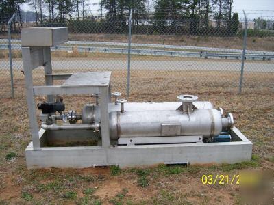 Price reduced receiver tanks, stainless, skid mounted