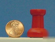 #28 n 50 neodymium red rubber magnet hook hold 20 lbs