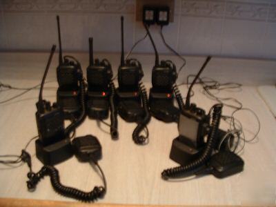 6 vertex 210AU mobile portable radio walkie talkie 2WAY