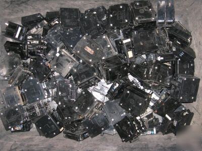 Big huge lot 250 plus circuit breakers mix square d ge