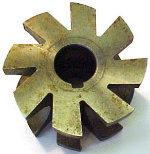 Concave milling cutter 3-1/2