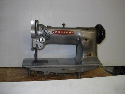 Consew leather heavy duty industrial sewing machine