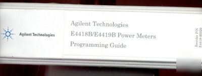 E4418B & E4419B programming guide