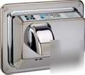 Excel recessed mounted automatic hand dryer (R76-ic)