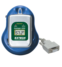 Extech 42265 temperature datalogger kit with pc interfa