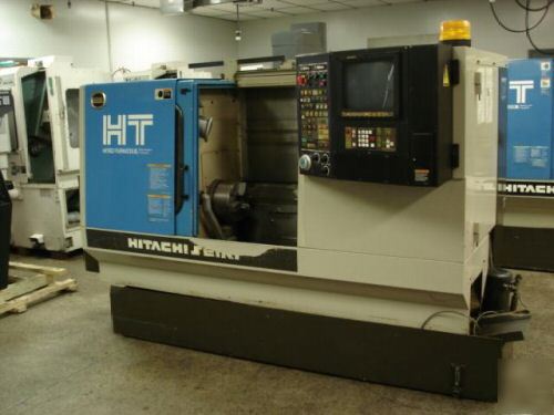 Hitachi seiki HT23SII cnc lathe turning center 10