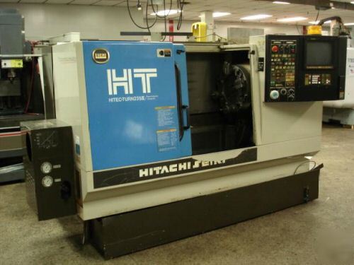 Hitachi seiki HT23SII cnc lathe turning center 10