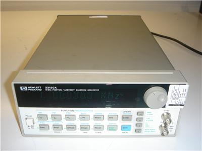 Hp agilent 33120A function/arb. waveform generator #114