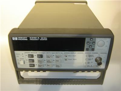Hp agilent 53181A 225MHZ frequency counter #290