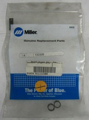 Miller 133308 ring, rtng ext .375 shaft x .025 thk 4PK