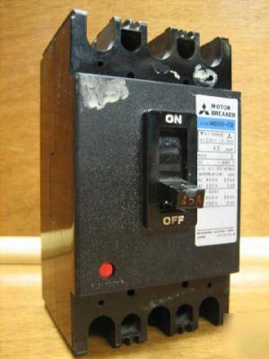 Mitsubishi circuit breaker MB50-cb mb 45AMP a 45A