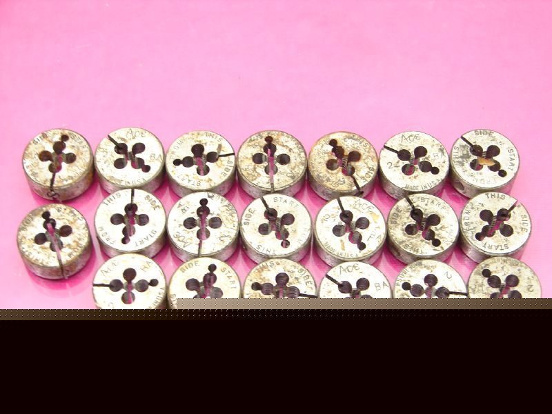New 20 # 2 - ba adj round split threading die 1