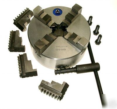 Tos 80MM 4 jaw self centering lathe chuck