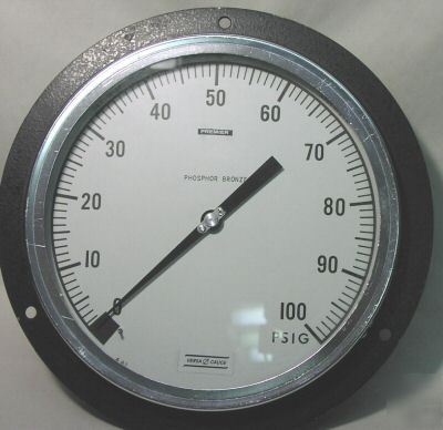 Versa gauge GR5-16-3P 0-100 psi pressure gauge 8.5