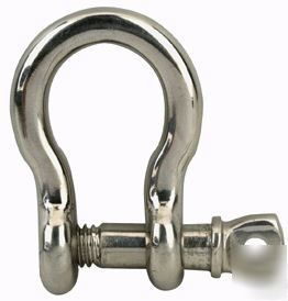 1/4'' anchor shackle with screw pin 1000 lb