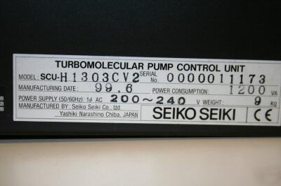 Boc edwards stp-H1303CV2 turbo pump controller