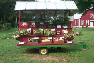 Farm stand / vegetable wagon