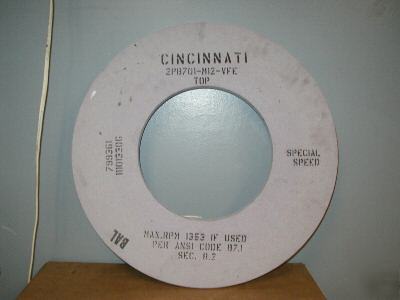 New cinci grinding wheel 2PB701M12VFE 24 x 1 x 12 