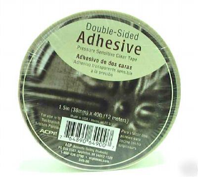 New lot of 7 rolls of acp double sided adhesive tape - 