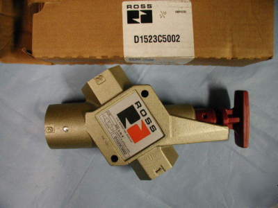 Ross solenoid lock-out valve 3/4
