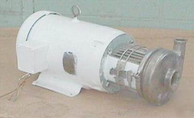 Tri-flo centrifugal pump 2.5 inlet 1.5 outlet 7.5 hp 