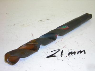 Used trw straight shank drill reduced shank 21MM 