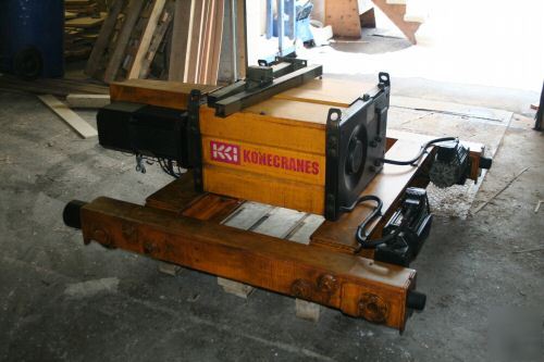 1999 10 ton kone crane electric hoist overhead crane