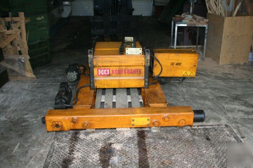 1999 10 ton kone crane electric hoist overhead crane