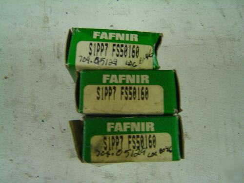 3 fafnir b brg 1/4X5/8X.196 2 seals p/n S1PP7 PS50160