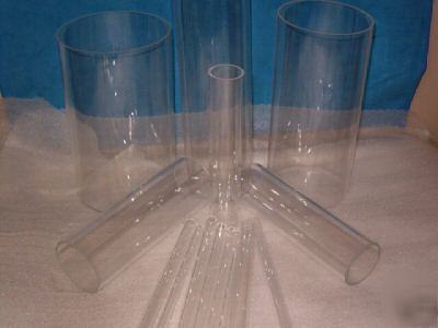 Clear cast acrylic tube 10 x 9-5/8 (36 