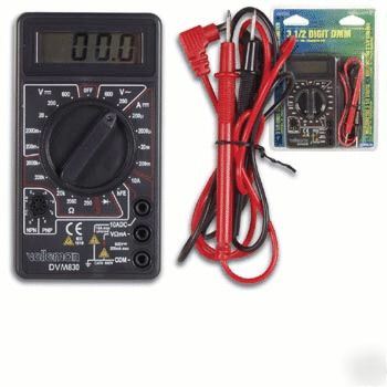 DVM830 - 3Ã‚Â½ digit dmm - 10A , transistor & diode test