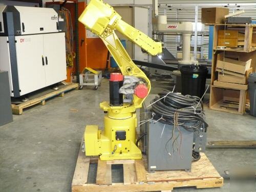 Fanuc m-16I 2001, robot laser plasma material handling 