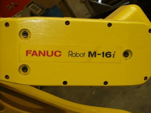 Fanuc m-16I 2001, robot laser plasma material handling 