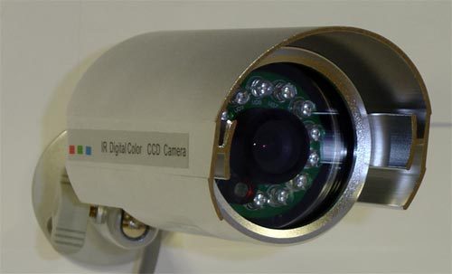 Infrared camera 12 leds nightvision 1/4 sony 420L