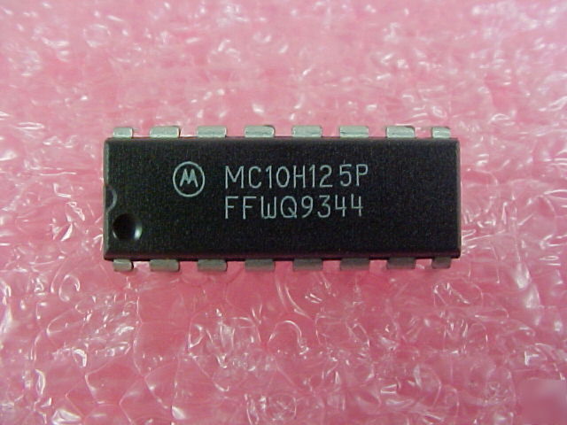 MC10H125P ecl quad mecl to ttl