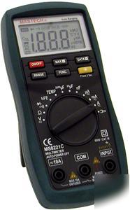 Mastech auto/manual ranging digital multimeter dmm vom