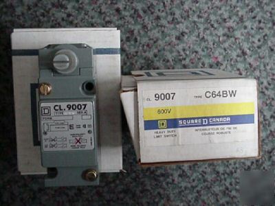 Qty 5 square d cl.9007 limit switch C64BW ser. a 