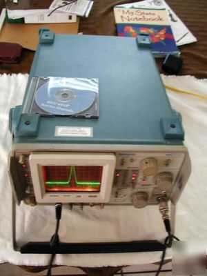 Tektronix 492 21GHZ spectrum analyzer w/opt 1,2,3 