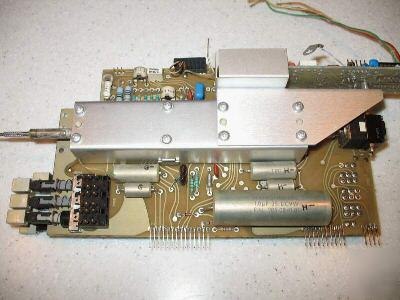 Tektronix 465 oscilloscope teardown sweep timing board