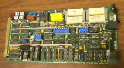 Unipage motorola paging terminal TK2 dual trunk card