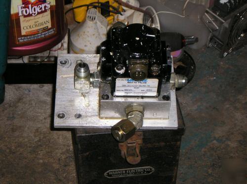 Vickers servo proportional valve 4 way hydraulic torque